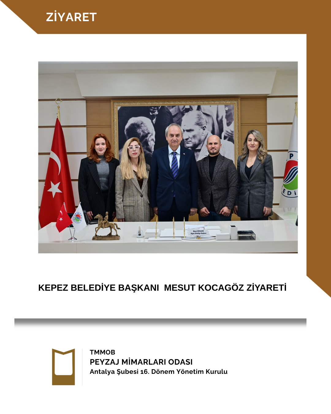 KEPEZ BELEDİYE BAŞKANI MESUT KOCAGÖZ ZİYARETİ 