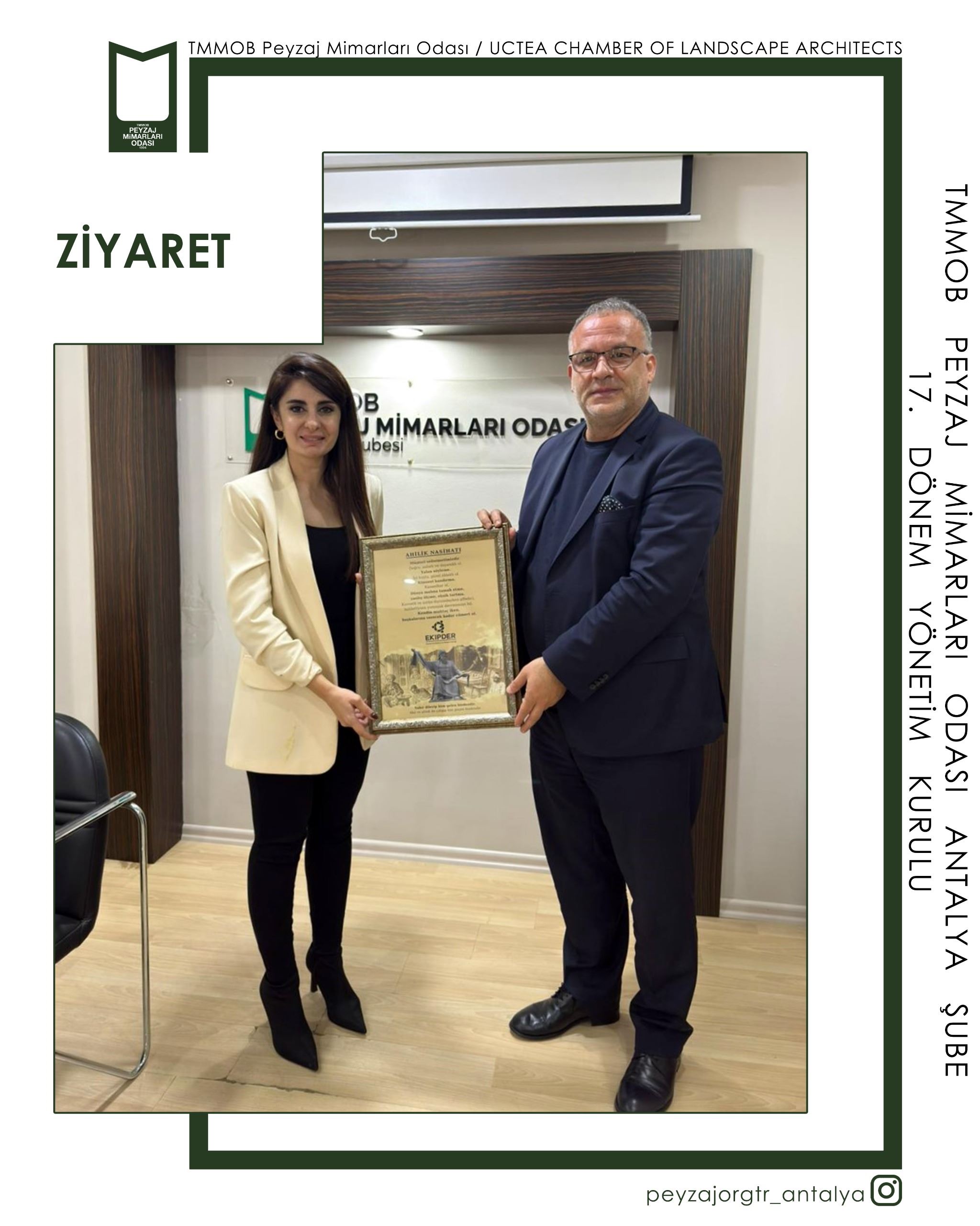 EKİPDER BAŞKANI REŞAT GÜNEY ZİYARETİ