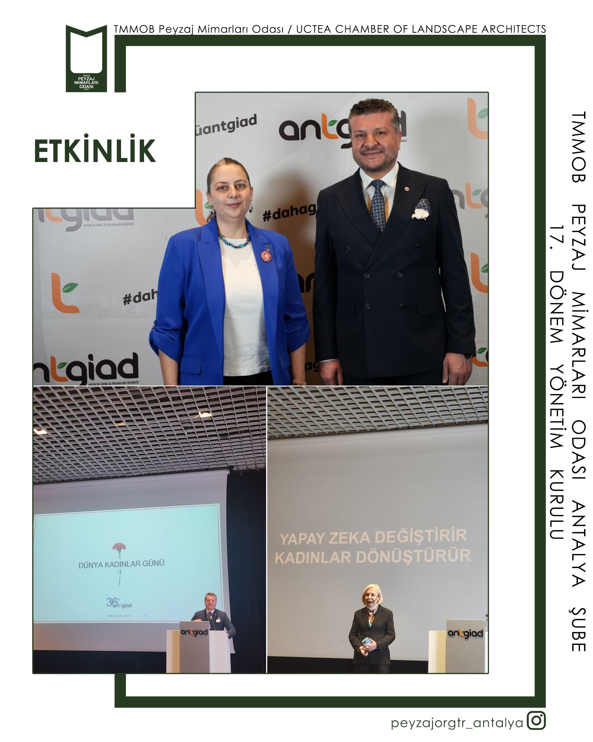 ANTALYA GENÇ İŞ İNSANLARI DERNEĞİ - YAPAY ZEKÂ DEĞİŞTİRİR KADINLAR DÖNÜŞTÜRÜR ETKİNLİĞİ