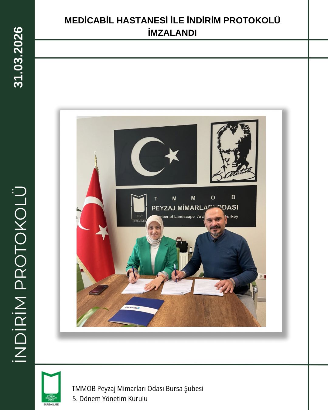 MEDİCABİL HASTANESİ İLE PROTOKOL İMZALANDI