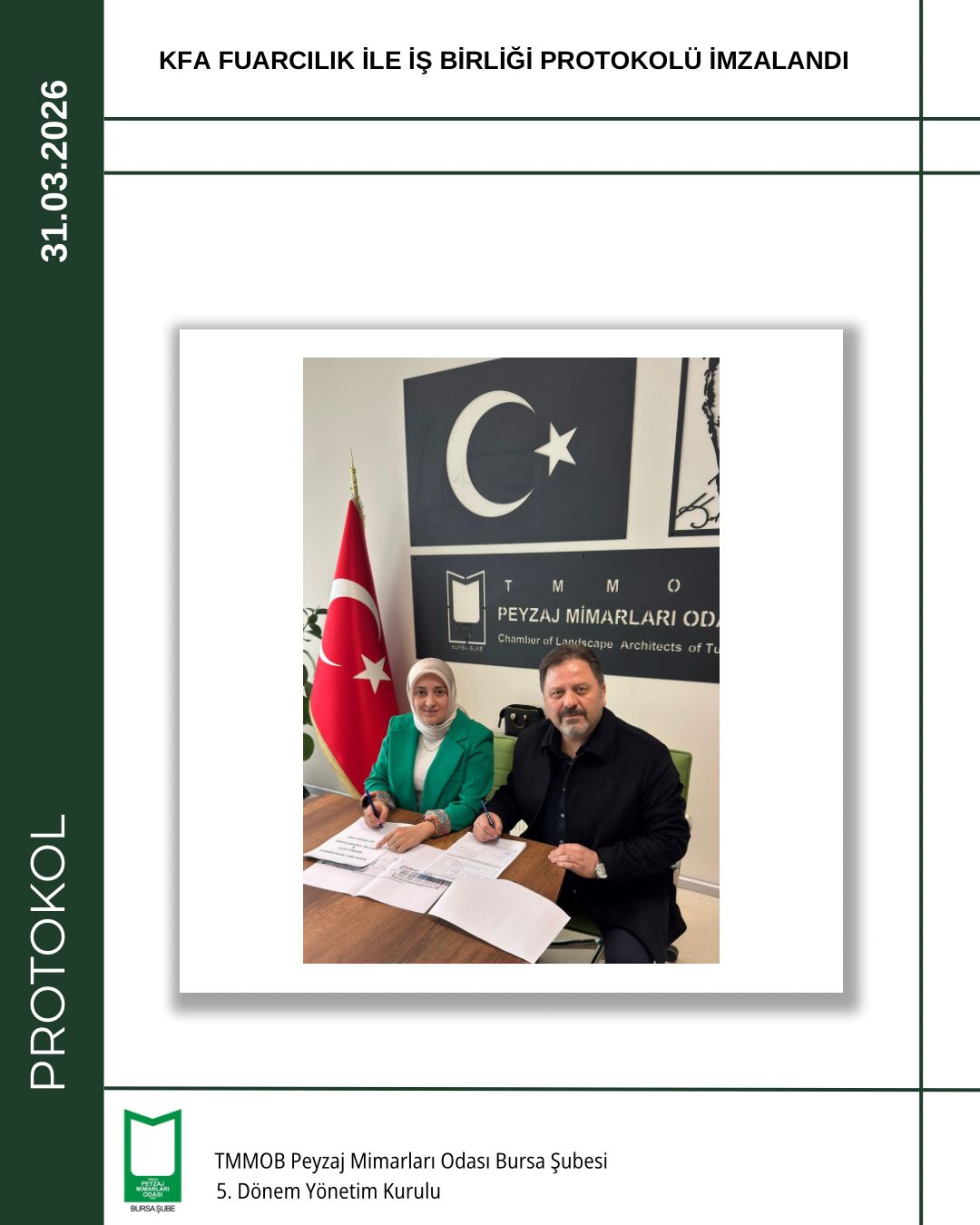 KFA FUARCILIK İLE İŞ BİRLİĞİ PROTOKOLÜ İMZALANDI