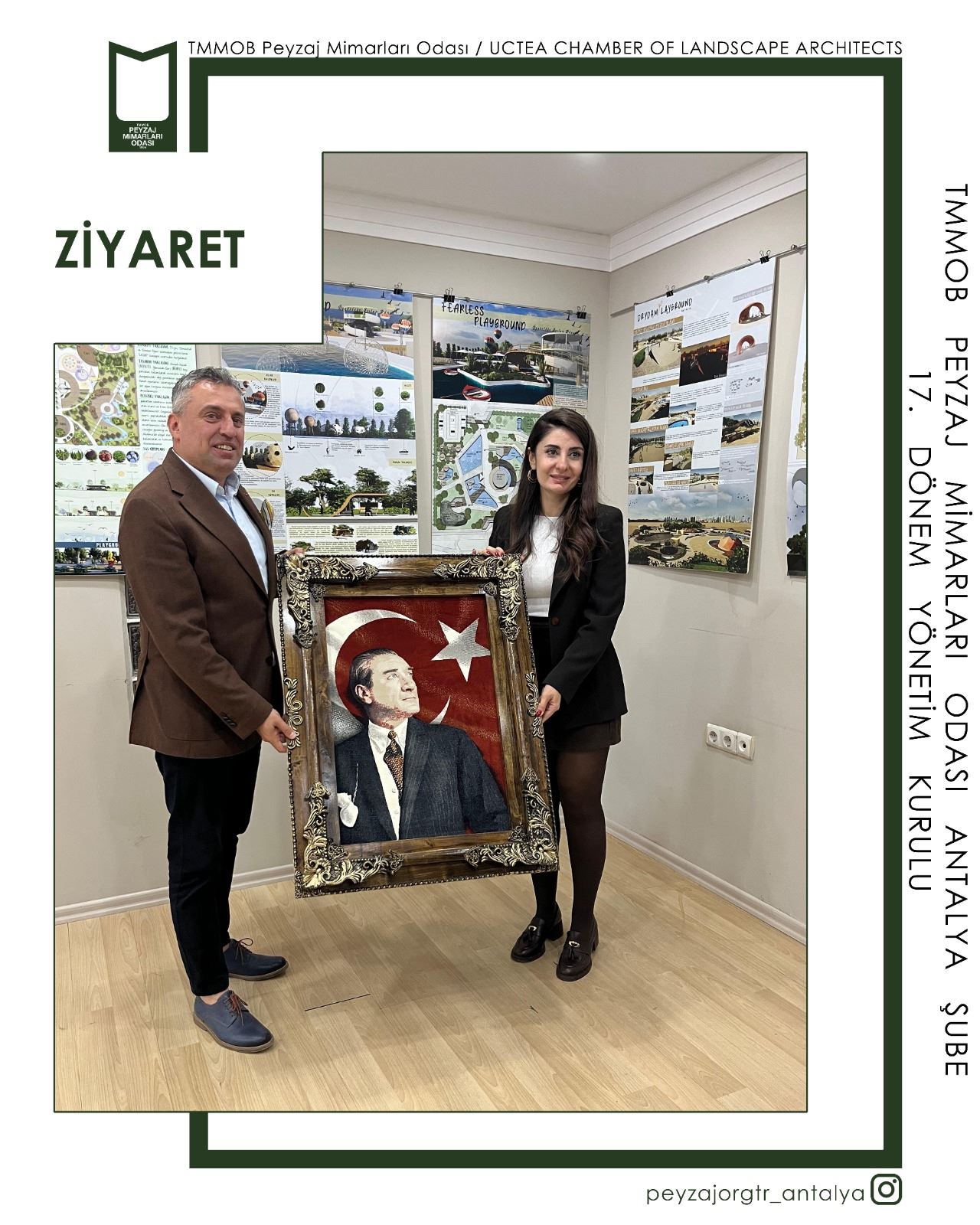 ALADAĞ GRUP AKDENİZ BÖLGE GENEL MÜDÜRÜ CÜNEYT TAT ZİYARETİ