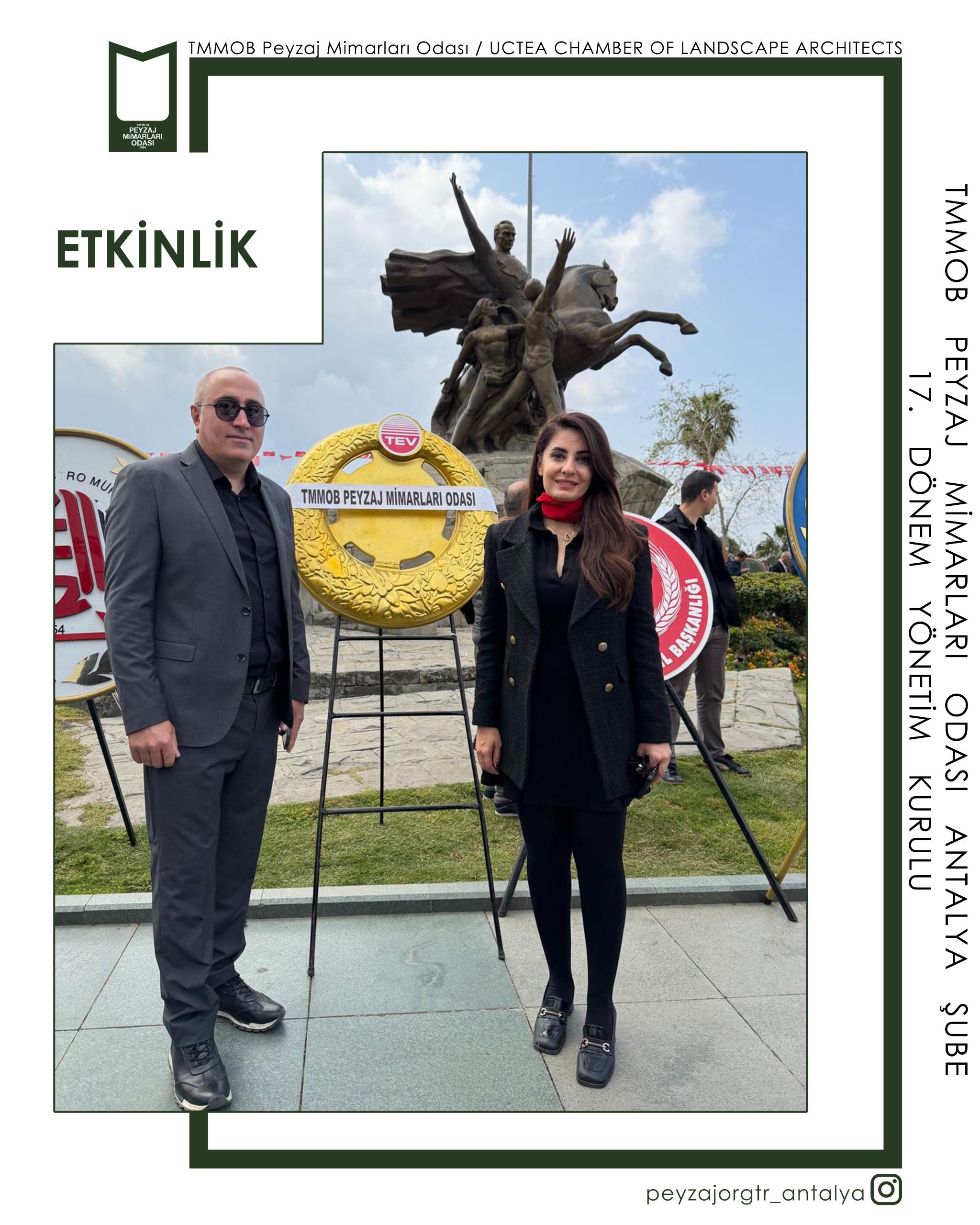 23 NİSAN ULUSAL EGEMENLİK VE ÇOCUK BAYRAMI -ANTALYA CUMHURİYET MEYDANI ÇELENK SUNMA TÖRENİ