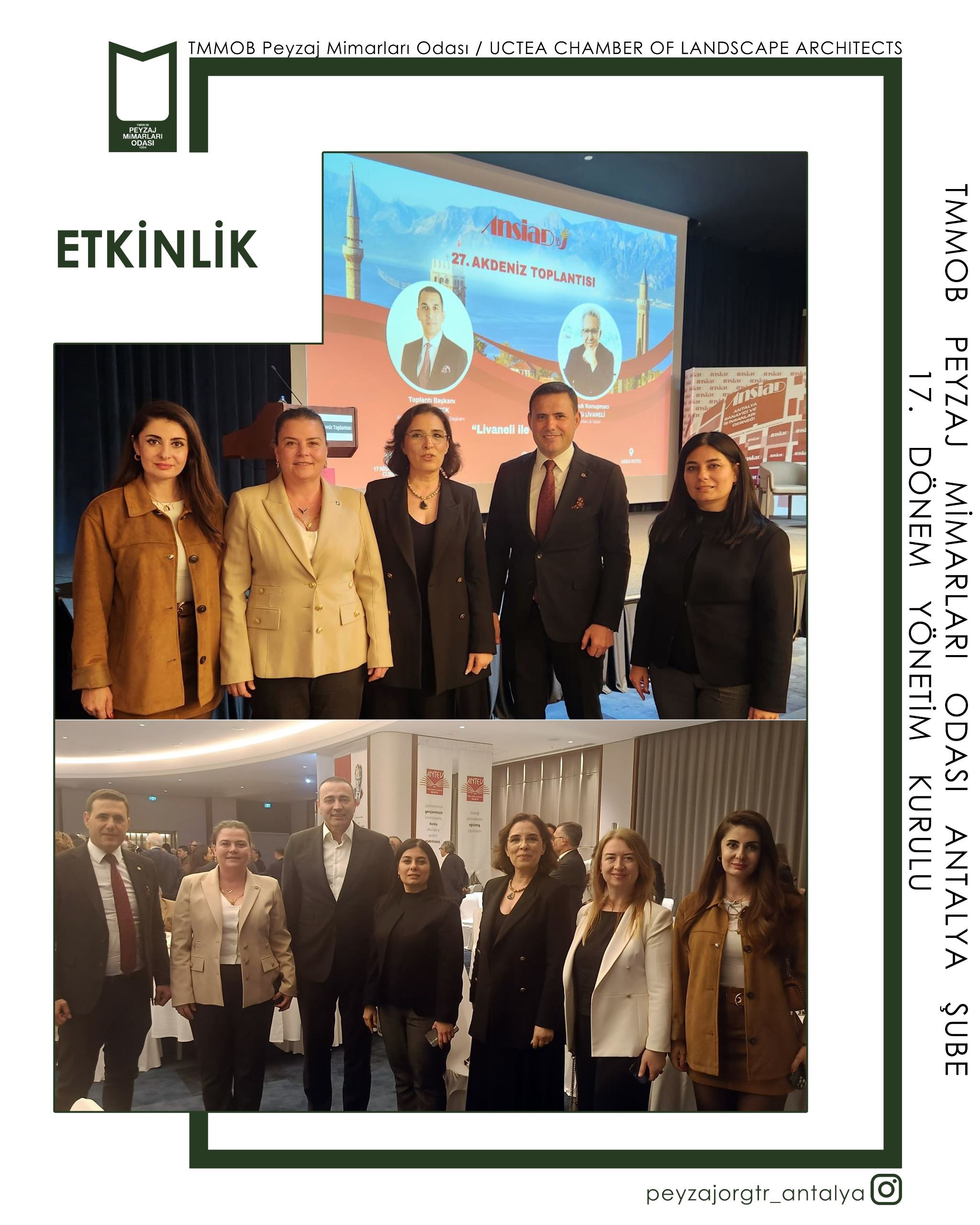 ANTALYA SANAYİCİ VE İŞ İNSANLARI DERNEĞİ-27. AKDENİZ TOPLANTISI