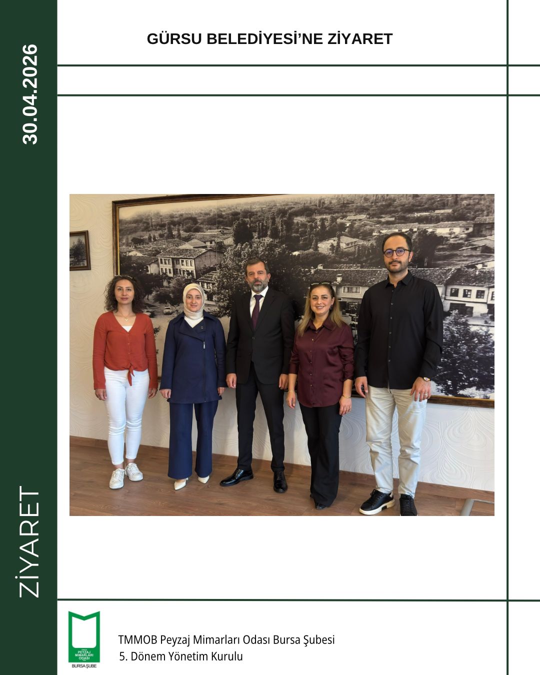 GÜRSU BELEDİYESİ’NE ZİYARET