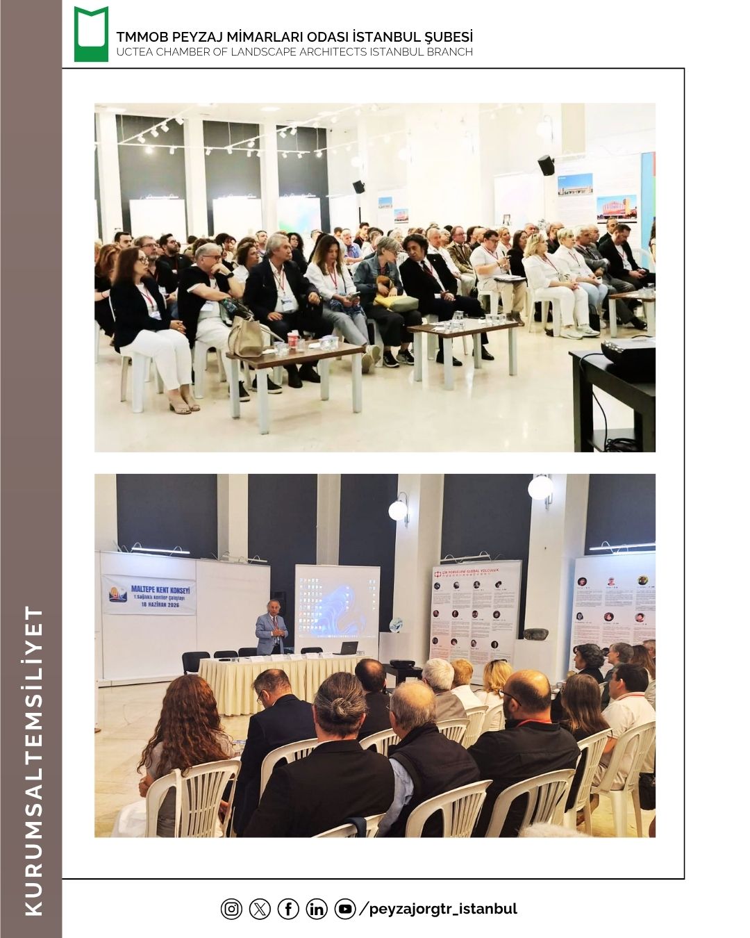 MALTEPE KENT KONSEYİ 1. SAĞLIKLI KENTLER ÇALIŞTAYINA KATILIM SAĞLADIK 