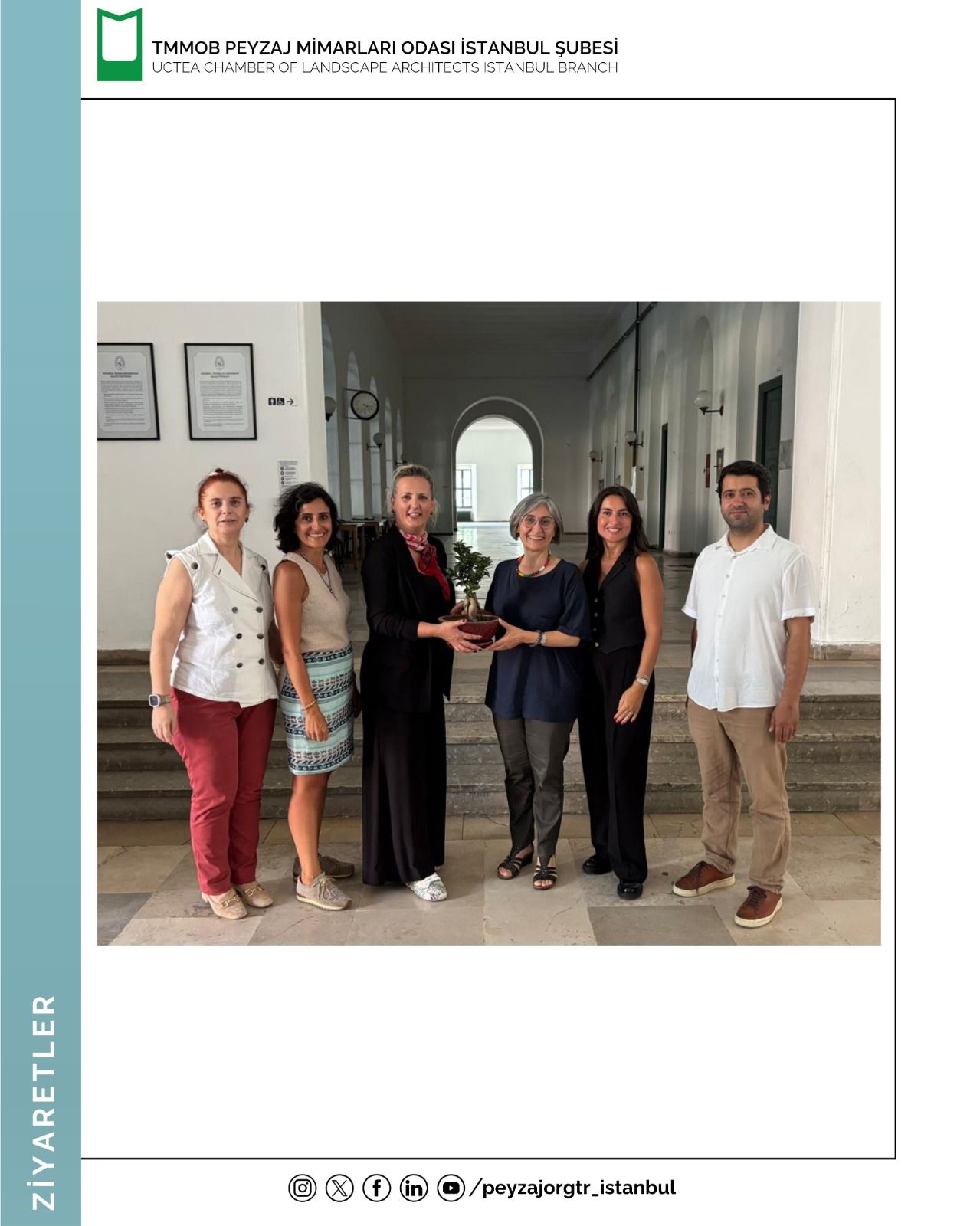İTÜ MİMARLIK FAKÜLTESİ DEKANI PROF. DR. HAYRİYE EŞBAH TUNÇAY’A TEBRİK VE NEZAKET ZİYARETİMİZİ GERÇEKLEŞTİRDİK.