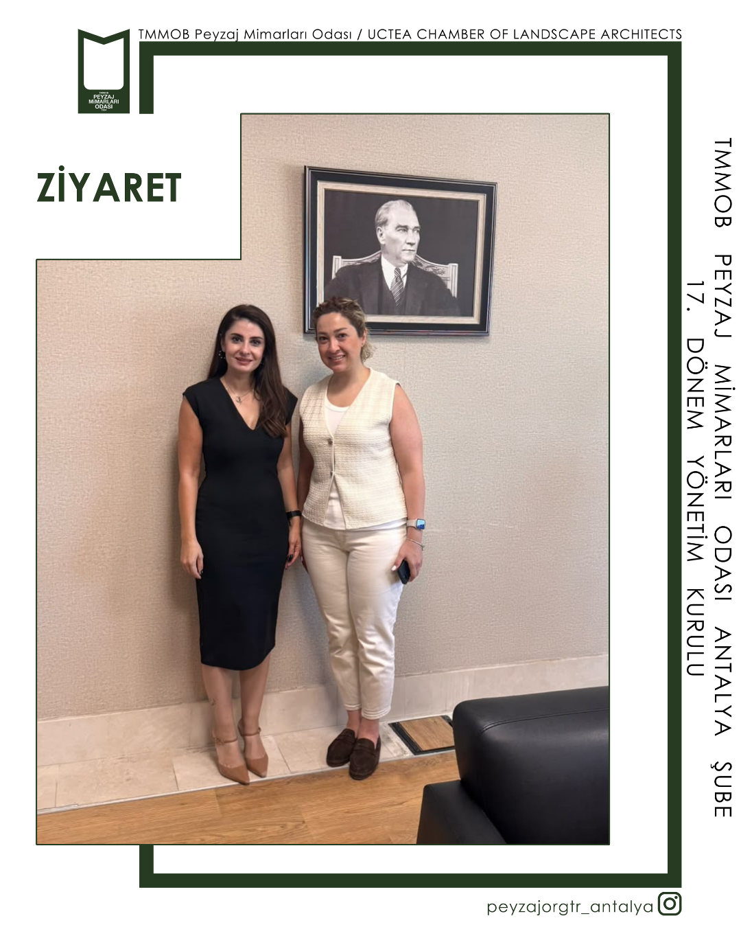 KONYAALTI BELEDİYESİ BAŞKAN YARDIMCISI SN. DUHA DURUKAN KARAPINAR ZİYARETİ