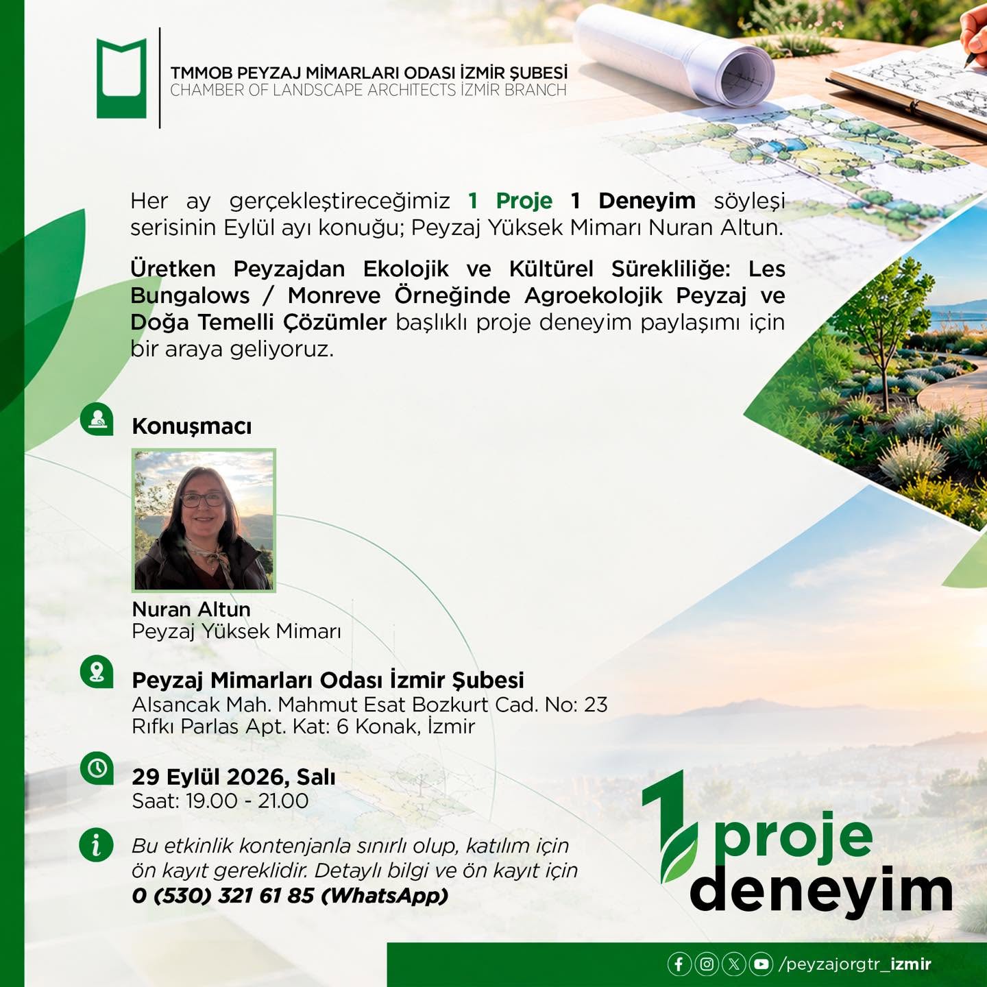 SÖYLEŞİ SERİSİ: 1 PROJE 1 DENEYİM (EYLÜL'26)