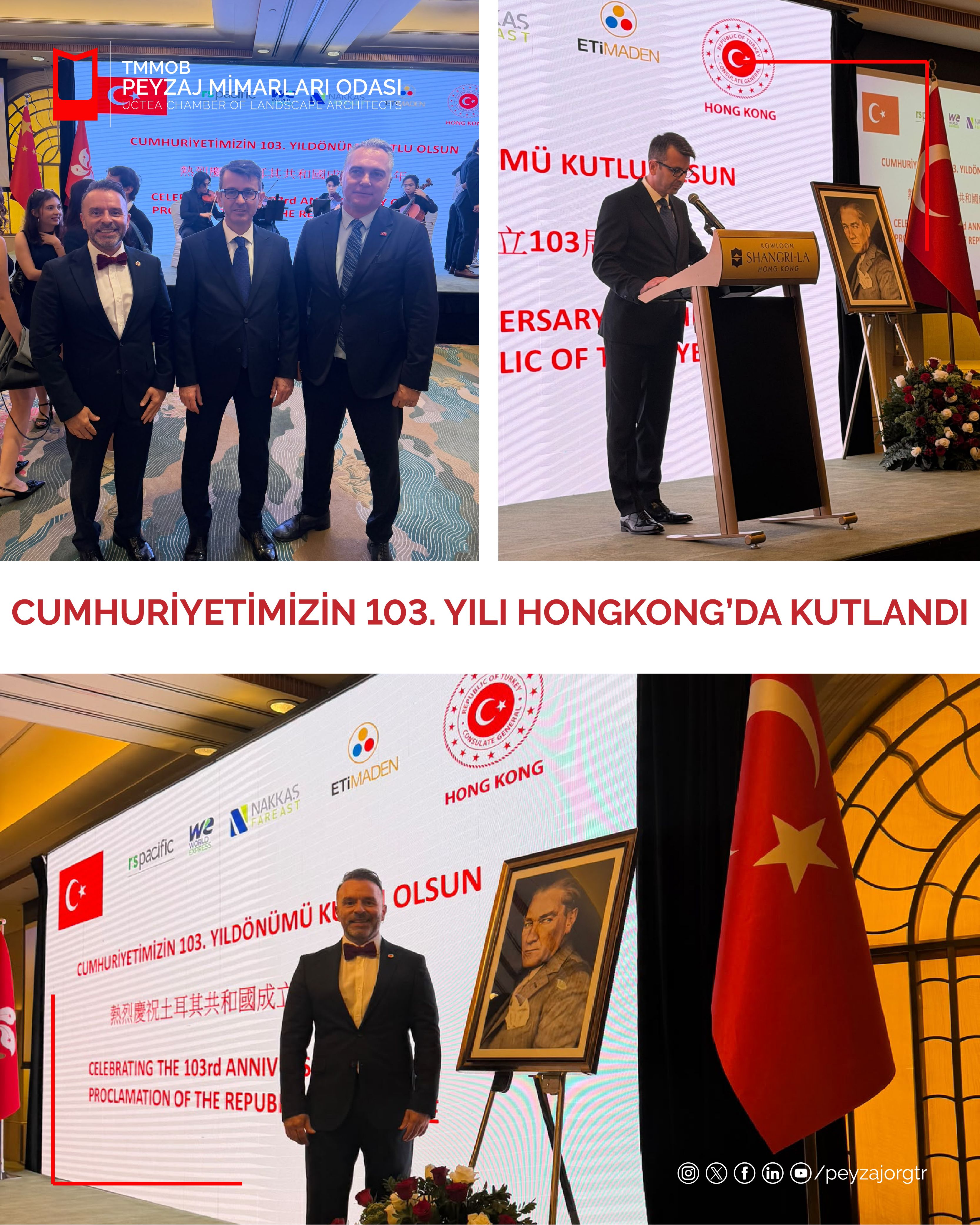 CUMHURİYETİMİZİN 103. YILI HONGKONG’DA KUTLANDI