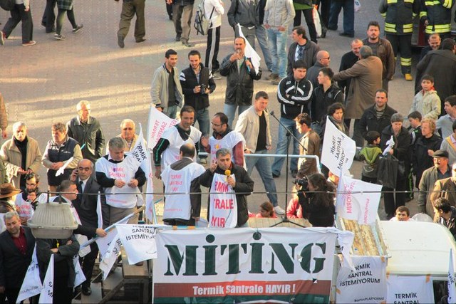 TEK YÜREK TEK SES…BARTIN MİTİNGİ TERMİK SANTRALE BİR KEZ DAHA HAYIR DEDİ