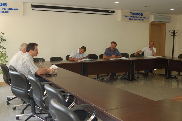 TMMOB GENEL SEKRETERLER TOPLANTISINA KATILDIK