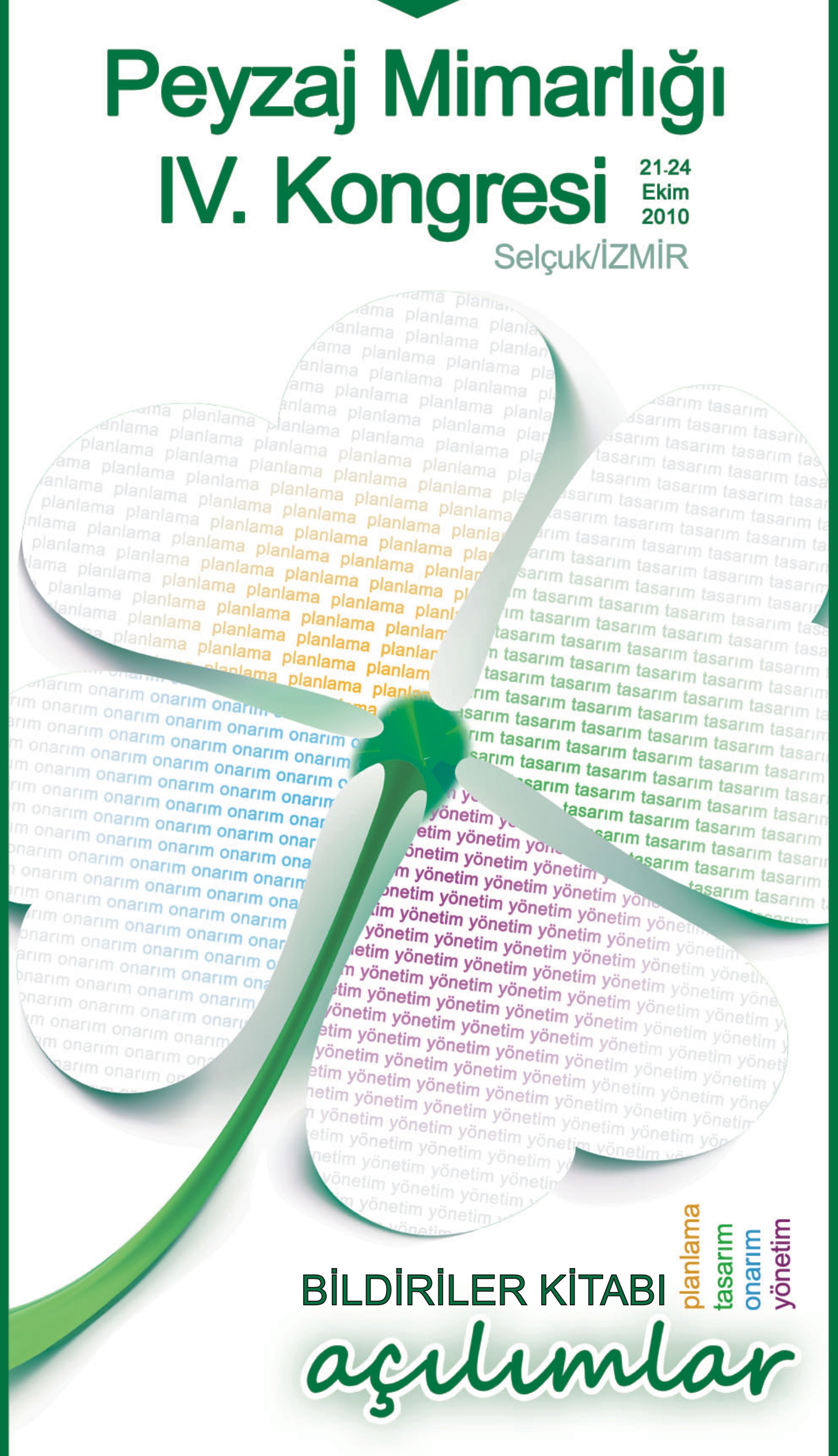 PEYZAJ MİMARLIĞI 4. KONGRE KİTABI ODAMIZ YAYIN HAYATINA KAZANDIRILDI