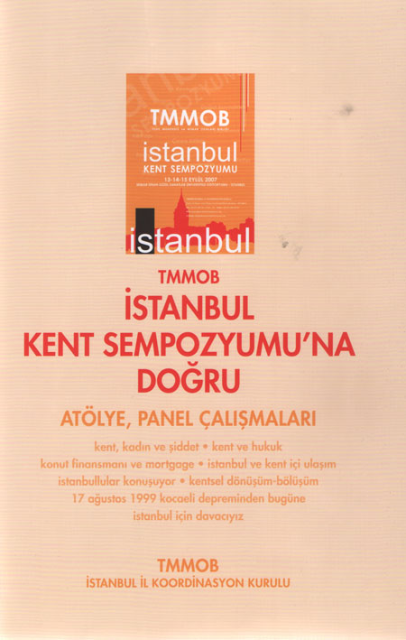 İSTANBUL KENT SEMPOZYUMU BİLDİRİLER KİTABI ÇIKTI