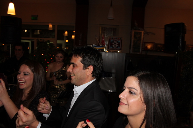 GELENEKSEL YENİ YIL YEMEĞİNDE BİRARADAYDIK