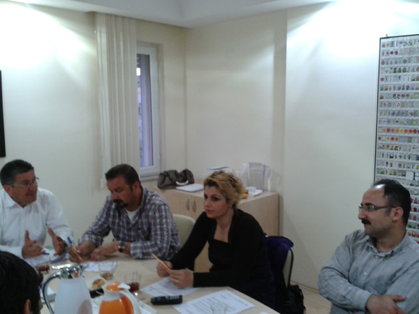 ODAMIZ YÖNETİM KURULU BAŞKANI OZAN YILMAZ VE 2. BAŞKANI MUSTAFA ARTAR, ŞUBEMİZİ ZİYARET ETTİ