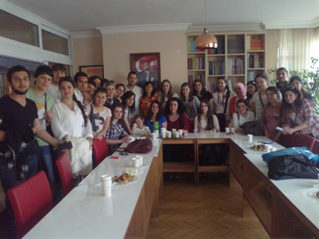 KTÜ PEYZAJ MİMARLIĞI ÖĞRENCİLERİ ODAMIZI ZİYARET ETTİ