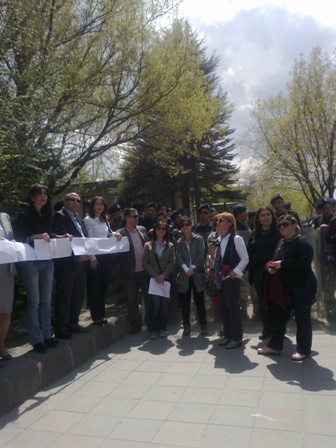 AFET YASA TASLAĞINA "İTİRAZIM VAR" DİYEN PEYZAJ MİMARLARI TBMM‘E DİLEKÇELERİNİ SUNDULAR

