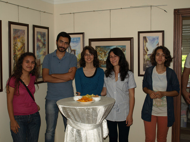 13 MAYIS ULUSAL PEYZAJ MİMARLIĞI GÜNÜ KUTLAMALARI ÇERÇEVESİNDE ŞUBEMİZDE RESİM SERGİSİ AÇILIŞIMIZ GERÇEKLEŞTİRİLDİ