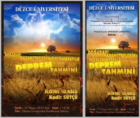 DÜZCE ÜNİVERSİTESİ ULUSAL PEYZAJ MİMARLIĞI GÜNÜ ETKİNLİKLERİ