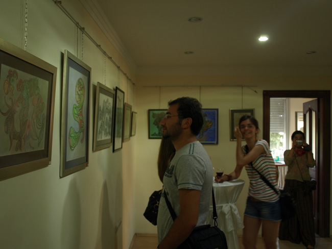 VESİLE SÜOĞLU RESİM SERGİSİ AÇILIŞI, 5 HAZİRAN DÜNYA ÇEVRE GÜNÜ`NDE ŞUBEMİZDE GERÇEKLEŞTİRİLDİ.