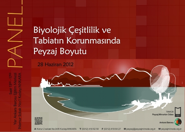 "BİYOLOJİK ÇEŞİTLİLİK VE TABİATIN KORUNMASINDA PEYZAJ BOYUTU" PANELİ DÜZENLİYORUZ