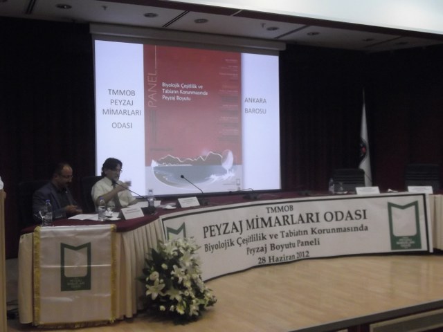 "BİYOLOJİK ÇEŞİTLİLİK VE TABİATIN KORUNMASINDA PEYZAJ BOYUTU" PANELİNİ GERÇEKLEŞTİRDİK