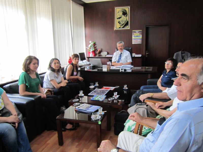 ODALARDAN, ANKARA ÇEVRE VE ŞEHİRCİLİK MÜDÜRLÜĞÜ`NE ZİYARET.