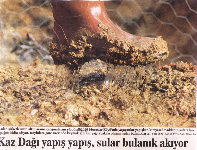 " TERÖR " KAZ DAĞLARINDA...