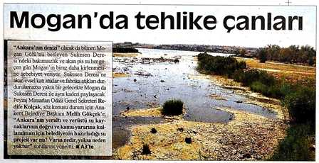 MOGAN`DA TEHLİKE ÇANLARI-CUMHURİYET ANKARA. 01.09.2012