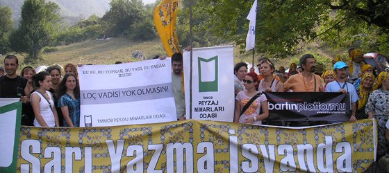 BİLİRKİŞİ HEYETİ LOÇ VADİSİNDE 