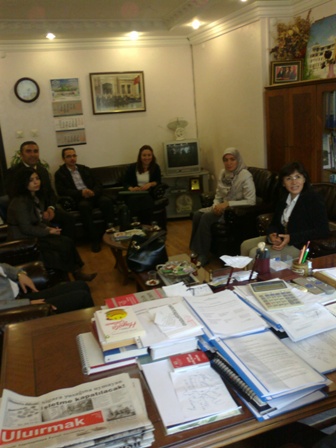 AKSARAY BELEDİYE BAŞKANI İLE MESLEK ALANLARIMIZ ÜZERİNE GÖRÜŞMELERDE BULUNULDU