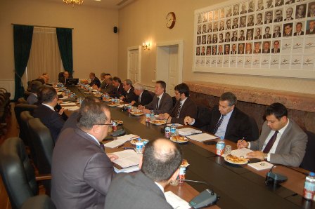 TMMOB HEYETİ ERDOĞAN BAYRAKTAR’LA GÖRÜŞTÜ