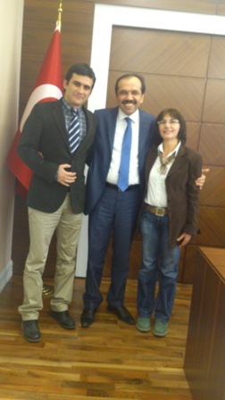 ÇEVRE VE ŞEHİRCİLİK BAKAN YARDIMCISI SN. MUHAMMET BALTA İLE MESLEK ALANLARIMIZ ÜZERİNE GÖRÜŞMELERDE BULUNDUK