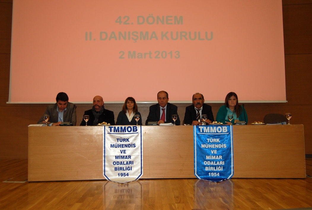 TMMOB 42.DÖNEM 2. DANIŞMA KURULU TOPLANTISINA KATILDIK