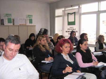 PEYZAJ MİMARLARI ODASI İSTANBUL ŞUBESİ’NDE 16-17 MART 2013 DEĞERLEME UZMANLIĞI EĞİTİMİ GERÇEKLEŞTİRİLDİ