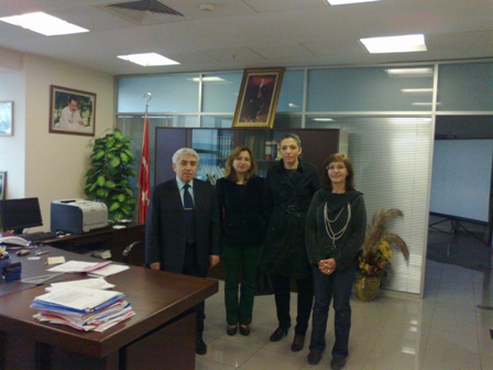 ANKARA BÜYÜKŞEHİR BELEDİYESİ İMAR VE ŞEHİRCİLİK DAİRE BAŞKANINI ZİYARET ETTİK