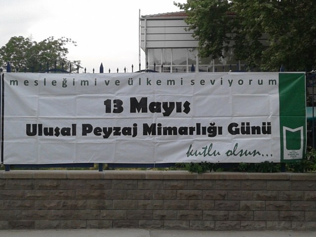 13 MAYIS ULUSAL PEYZAJ MİMARLIĞI GÜNÜ KUTLAMA PROGRAMINDA  HEP BİRLİKTE