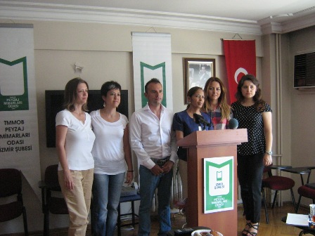 İZMİR ŞUBE TAKSİM GEZİ PARKI BASIN AÇIKLAMASI