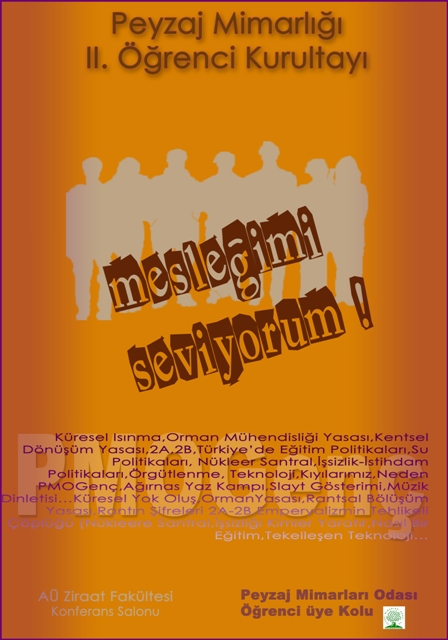 PEYZAJ MİMARLIĞI II. ÖĞRENCİ KURULTAYI SONUÇ BİLDİRGESİ