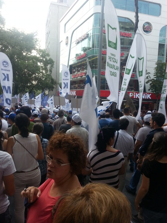 TMMOB ANKARA`DA  " TMMOB TORBAYA SIĞMAZ " DEDİ 