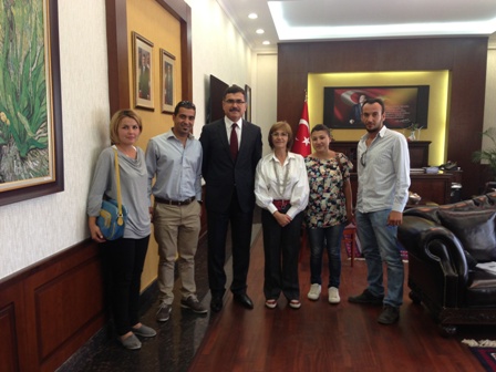 ODAMIZ 7.YAZ OKULU İÇİN BALIKESİR VALİLİĞİ İLE GÖRÜŞMELERDE BULUNULDU