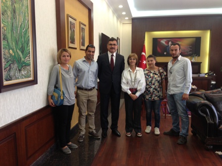 ODAMIZ 7.YAZ OKULU İÇİN BALIKESİR VALİLİĞİ İLE GÖRÜŞMELERDE BULUNULDU