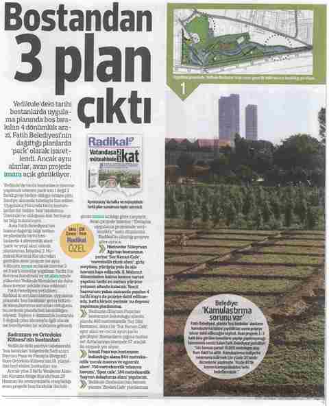 RADİKAL- 1 BOSTAN 3 PROJE 