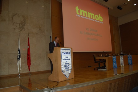 TMMOB III. DANIŞMA KURULU TOPLANTISINA KATILDIK
