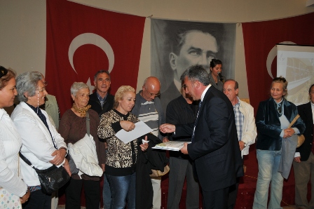 GÜZELBAHÇE'NİN EN GÜZEL BAHÇELERİ BELLİ OLDU