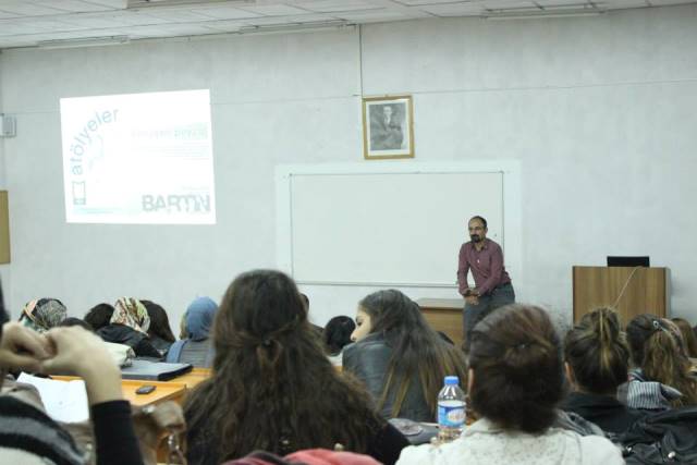 BARTIN ÜNİVERSİTESİ ÖĞRENCİLERİ 5.KONGRE  ATÖLYELERİ GERÇEKLEŞTİRİLDİ
