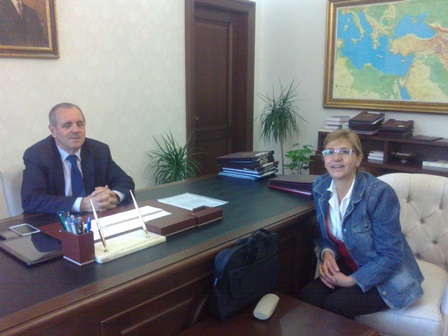 İÇİŞLERİ BAKANLIĞI MÜSTEŞARLIĞI İLE 5.KONGREMİZ ÜZERİNE GÖRÜŞME YAPILDI