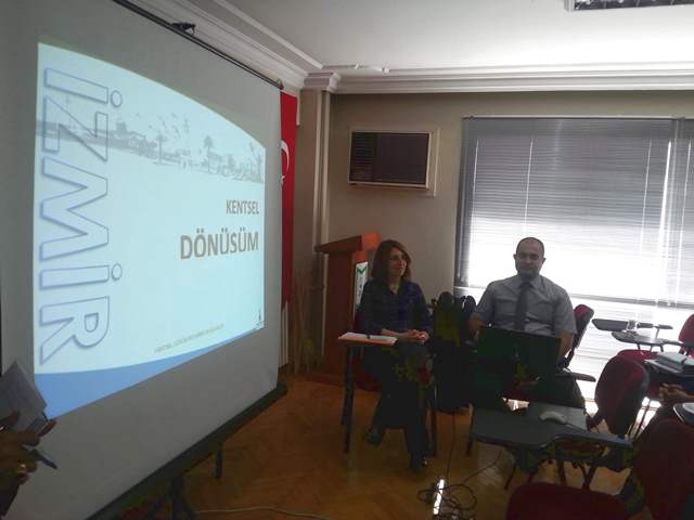 PEYZAJ MİMARLIĞI 5. KONGRE ÖNCESİ ETKİNLİĞİ (İZMİR ŞUBE)
İZMİR BÜYÜKŞEHİR BELEDİYESİ KENTSEL DÖNÜŞÜM PROJELERİ
