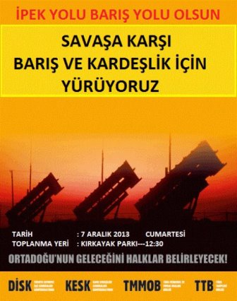 İPEK YOLU BARIŞ OLSUN 